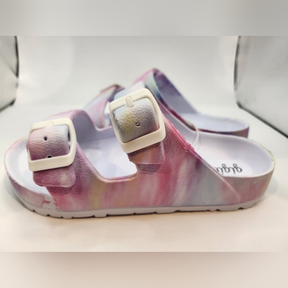 Gigil Girls Tye Dye Foam Sandals Size 13 New - Picture 3 of 9